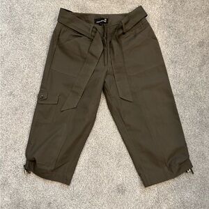 Laura Petites Olive Cargo Pants